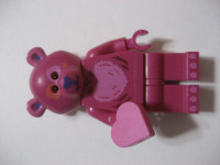 Lego Pink Bear Costume Minifigure Valentine's Day Mascot