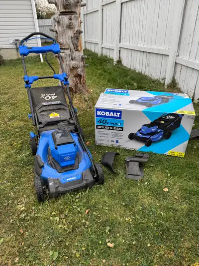Kobalt 40V Max Brushless Lawn Mower – Great Condition, View more