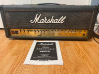 Marshall 6100LM Anniversary Series 5881 Amp Head + Boss FS50