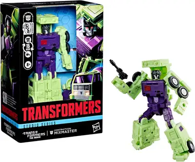 New in box, direct from Hasbro toys. Transformers Studio Series Transformers the Movie: Mixmaster Co...