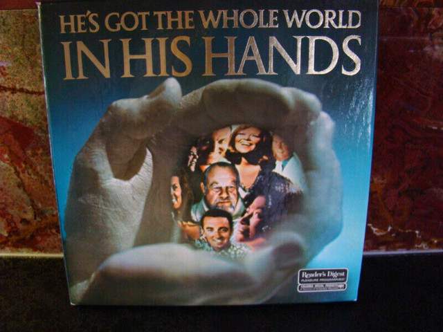 He's got the whole world in his Hands vinyl album box set in CDs, DVDs & Blu-ray in North Bay