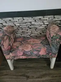 Floral bench 