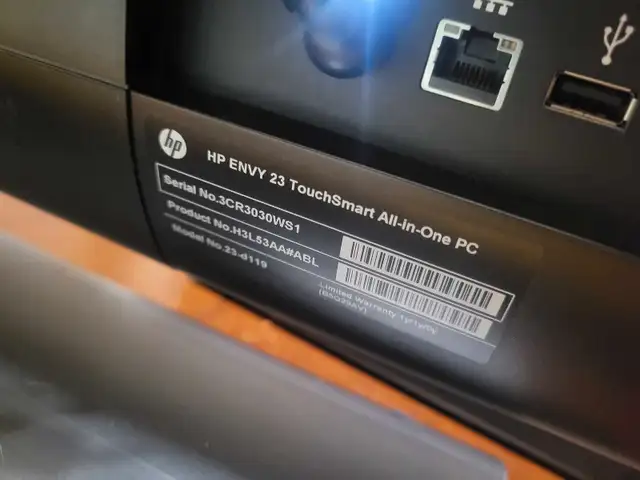 hp ENVY 23 Touch Smart ALL IN ONE pc in Desktop Computers in Mississauga / Peel Region - Image 7