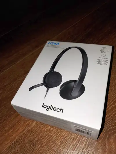 Brand new, never opened: Logitech H340 headset