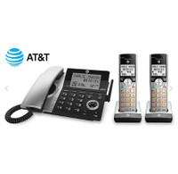 AT&T CL84207 Dect_6.0 2 Handset Landline Telephone- NEW