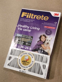 16x25x5 Unopened Filtrete Air Filter (1550 Filtration Level)