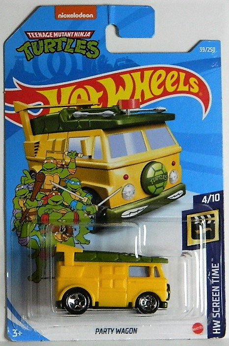 Hot Wheels 1/64 TMNT Party Wagon Diecast Cars in Arts & Collectibles in Oshawa / Durham Region - Image 2