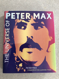 Peter Max autographed book