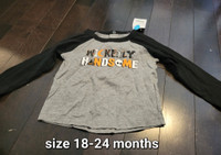 Boys size 18-24 months Halloween long sleeve shirt (new)