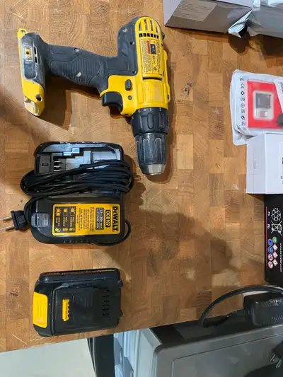 Dewalt Drill/Battery/Charger, View more