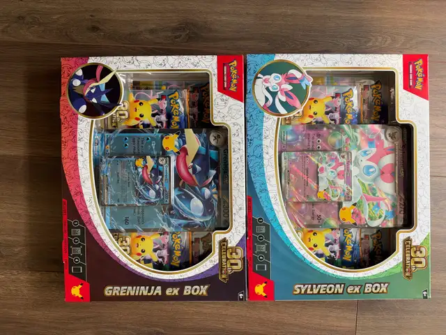 Pokemon 30th Celebration : EX Boxes
