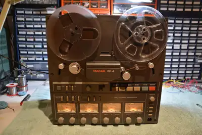 Tascam 22-4 4-Channel Reel-to-Reel Tape Recorder, 1981, View more
