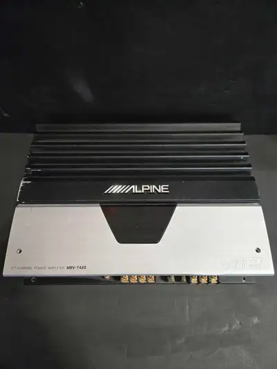 ALPINE MRV-T420 CAR AMP, View more