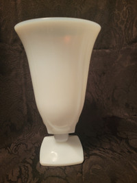 Lovely vintage milk glass vase