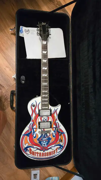 ESP LTD EC-GTA Guitarsonist Graphic, View more