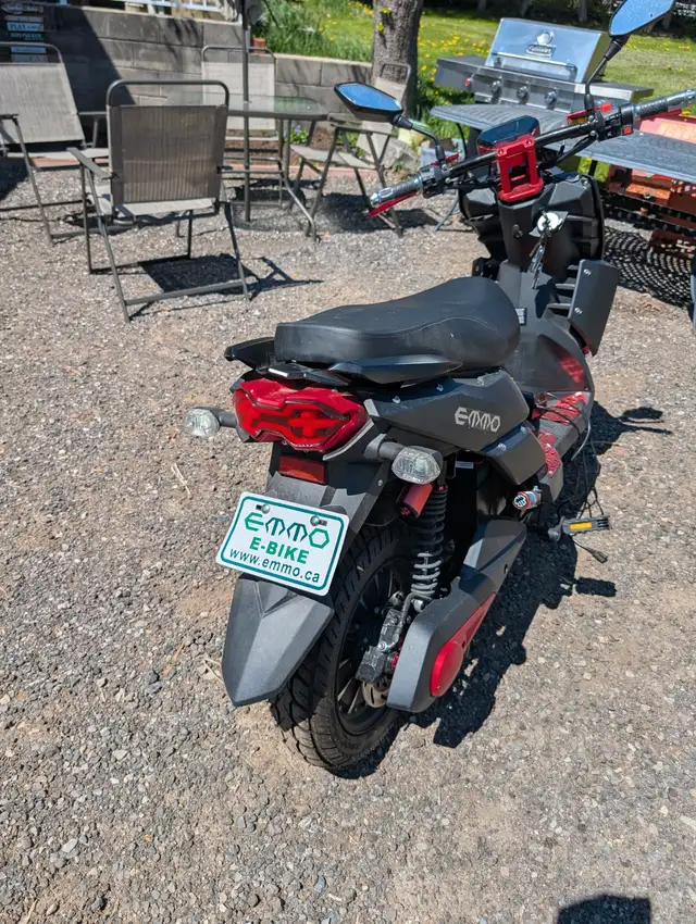 2023 Emmo Ebike . Brand new condition 55 km in Scooters & Pocket Bikes in Oakville / Halton Region - Image 4
