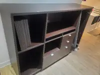 Media Unit with shelves and cabinet