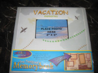 Brand New Vacation Memorybook / Items - $15.00 obo