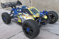 NEW RC RACE BUGGY / CAR 1/8 SCALE NITRO GAS 4.25cc 4WD RTR