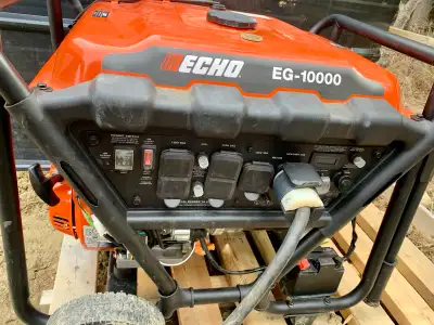 Bought this generator a year ago brand new, just used it while I was building my house. We are now a...