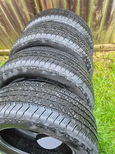 4 tires taken off a 2024 F150 Tread depths are 9/32, 9/32, 8.5/32, 9/32 (New depth is 10/32 to 10.5/...