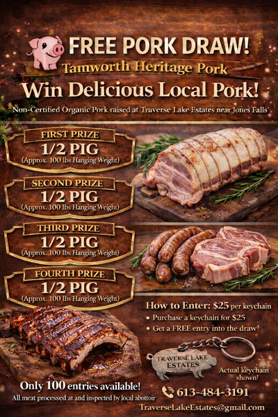 Free pork draw, View more
