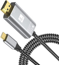 USB C to HDMI Cable supports 4K