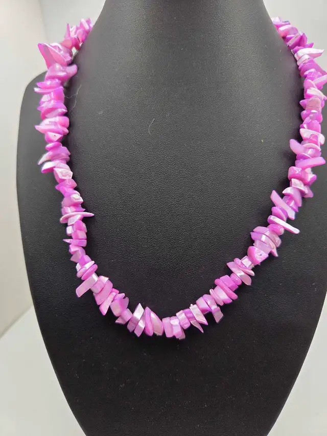 Purple Shell Necklace63008306595073121