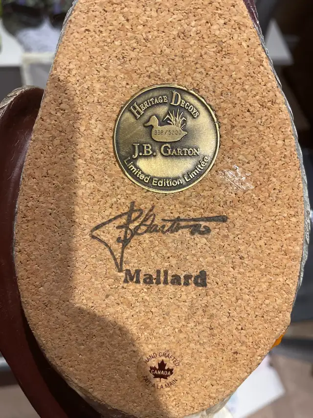 Mallard painted decoy in Arts & Collectibles in Oshawa / Durham Region - Image 4