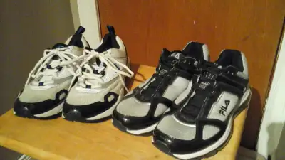 2 Pairs of guys running shoes $15 each, View more