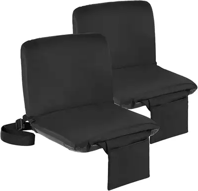 Sportneer Stadium Seat, Portable Stadium Seats with Backs Bleach, View more