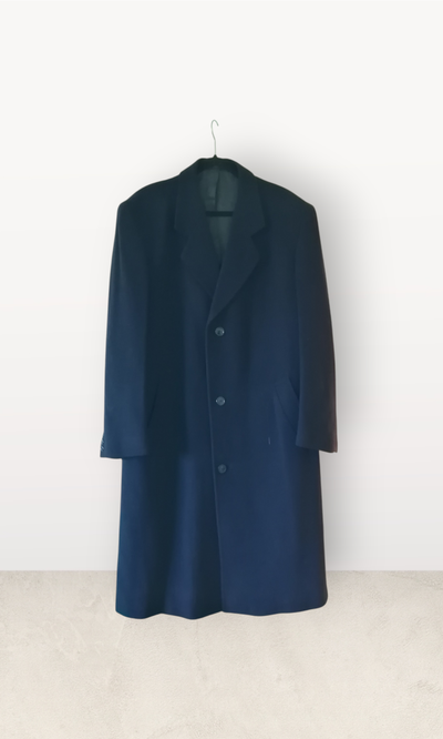 Oscar de la Renta Men's Pea Coat 70% Wool, 20% Nylon,10% Cashmer, View more