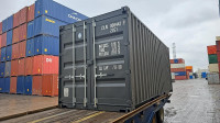 1 tripper 20ft dark grey container 