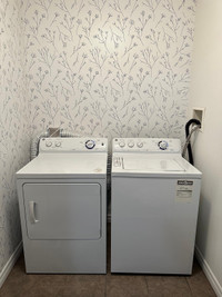 Washer and Dryer Laundry units 