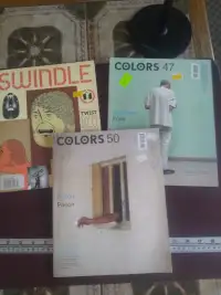 Colors Magazine #47,50 and Swindle Magazine