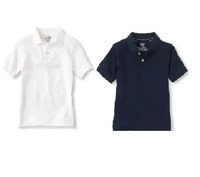 TCP - Boys Size 5/6 Small Solid Pique Polos.