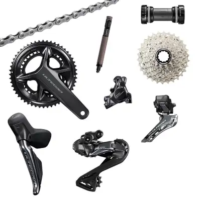 SHIMANO ULTEGRA R8150 DI2 12 Speed Groupset - New! 172.5mm/52-36, View more