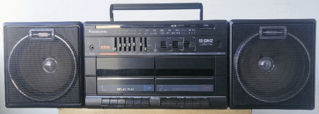 ⭐ Vintage Boombox Radio. Panasonic RX CW42.Tested Working Mint in General Electronics in City of Toronto - Image 3