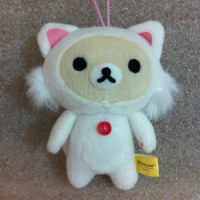 San-X Rilakkuma Plush Toy Small Size Cat Costume (Japan Version)