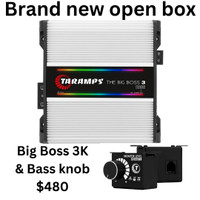 Taramp Big Boss 3k with Bass knob 