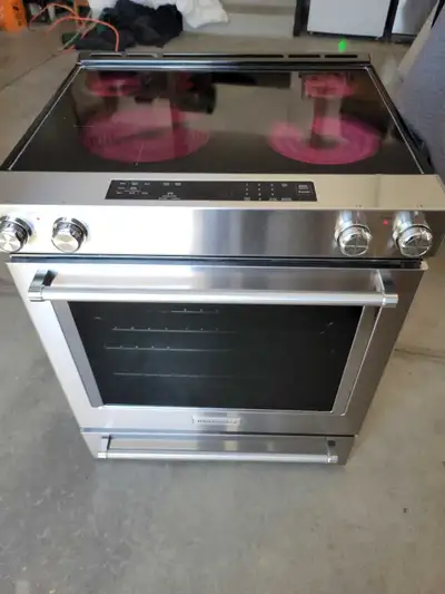 KitchenAid Electric Range Stove Stainless Steel 30", View more