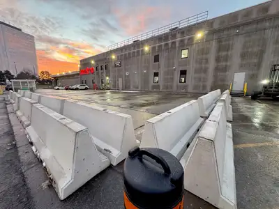CONCRETE BARRIERS RUSH DELIVERED AND OFFLOADED 7 DAYS A WEEK!, View more