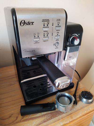 OSTER Espresso Machine with Capuccino Function, View more