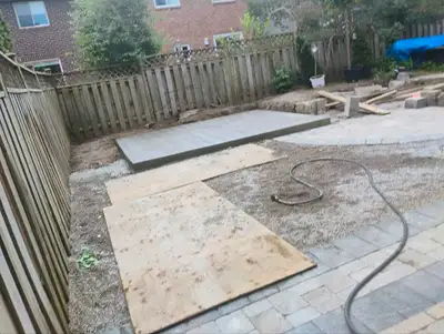 Concrete Slab &Shed hot tub & Concrete Repair , View more
