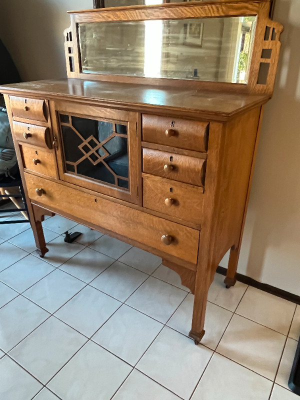 Estate sale vintage sideboard, chest, cabinet in Hutches & Display Cabinets in St. Albert - Image 3