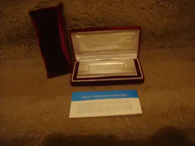 This limited edition (#6462 of 7,452) ingot contains 10,000 grains of sterling silver cast from the...