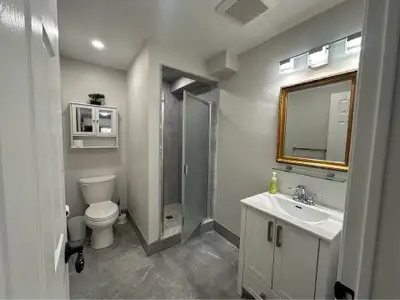 Available from May 1st. Completely furnished basement studio with kitchenette and bathroom. Dufferin...