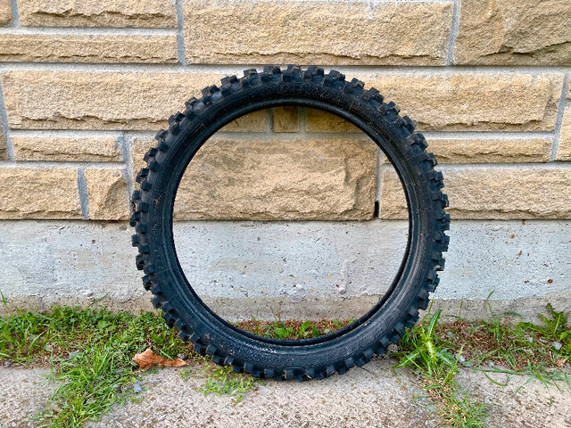 90% new Dunlop Geomax MX33 Front Tire in Other in Markham / York Region