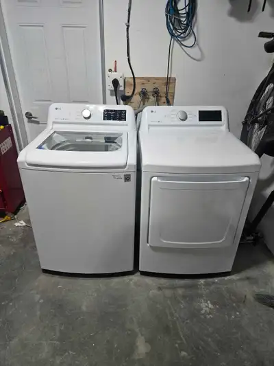 LG washer and dryer set, View more