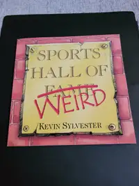 Sports Hall of Weird Book (Kids)